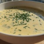 Creamy Vegetable Soup with Leeks and Potatoes