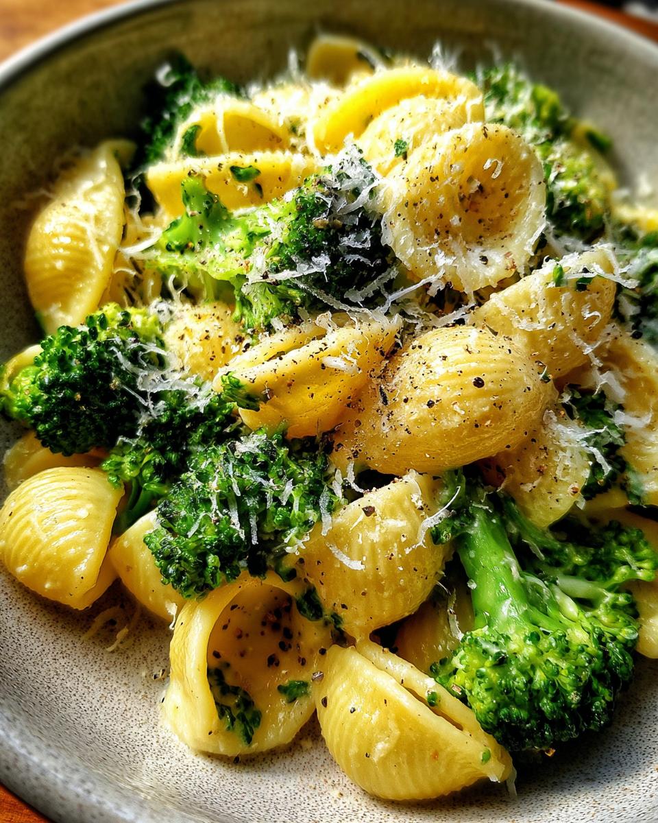 Creamy broccoli pasta - detail 1