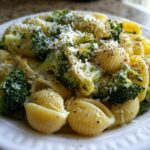 Creamy broccoli pasta