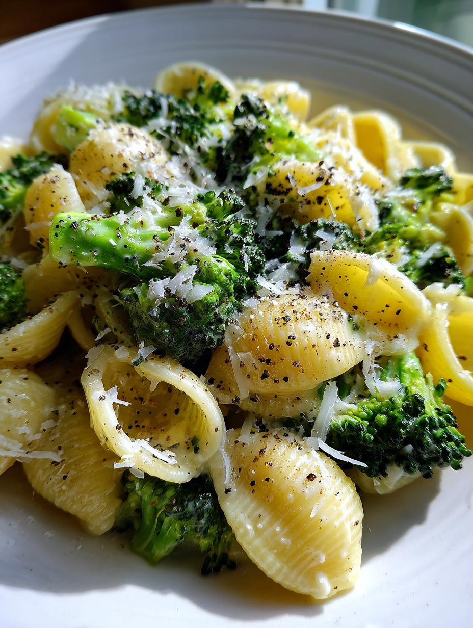 Creamy broccoli pasta - detail 2