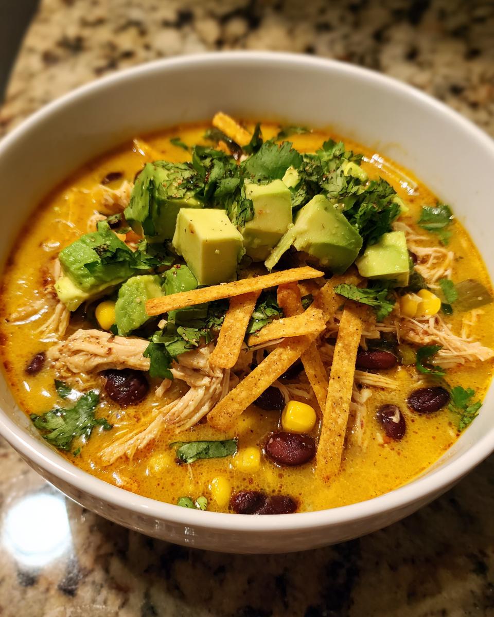 Amazing 40 Min Creamy Chicken Tortilla Soup 4 Creamy chicken tortilla soup - detail 1