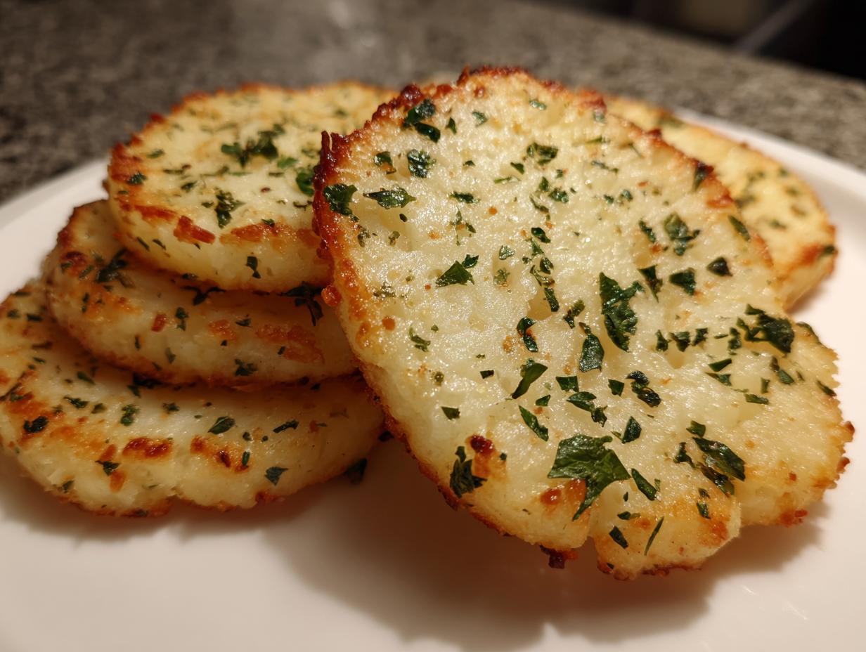 Amazing 5 Crispy Baked Parmesan Potato Rounds