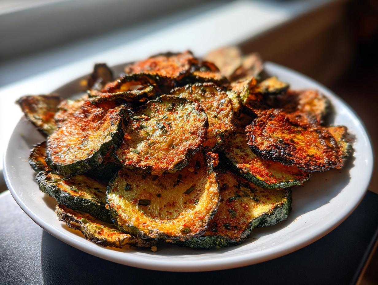 Amazing 1-Hour Crispy Baked Zucchini Chips