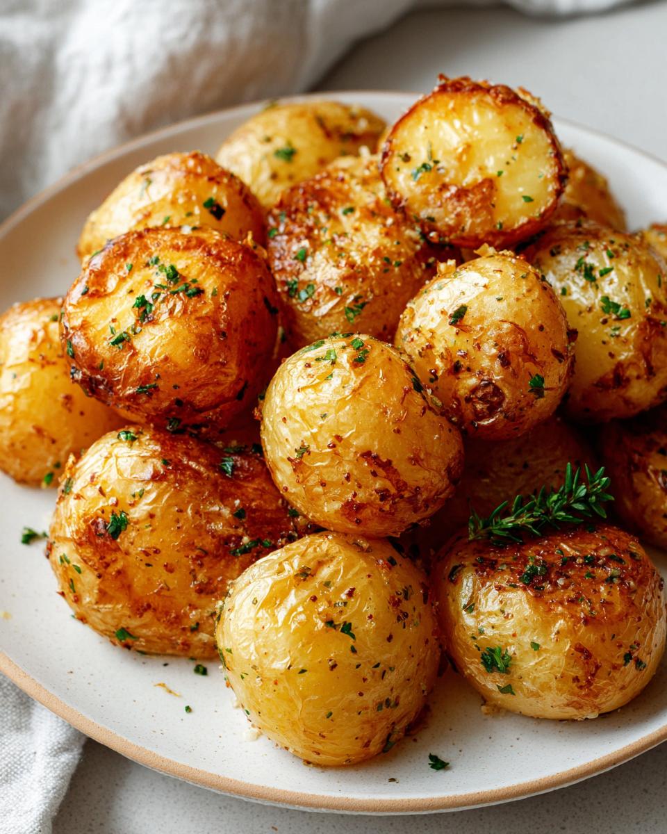 Crispy Herb Roasted Baby Potatoes - detail 1