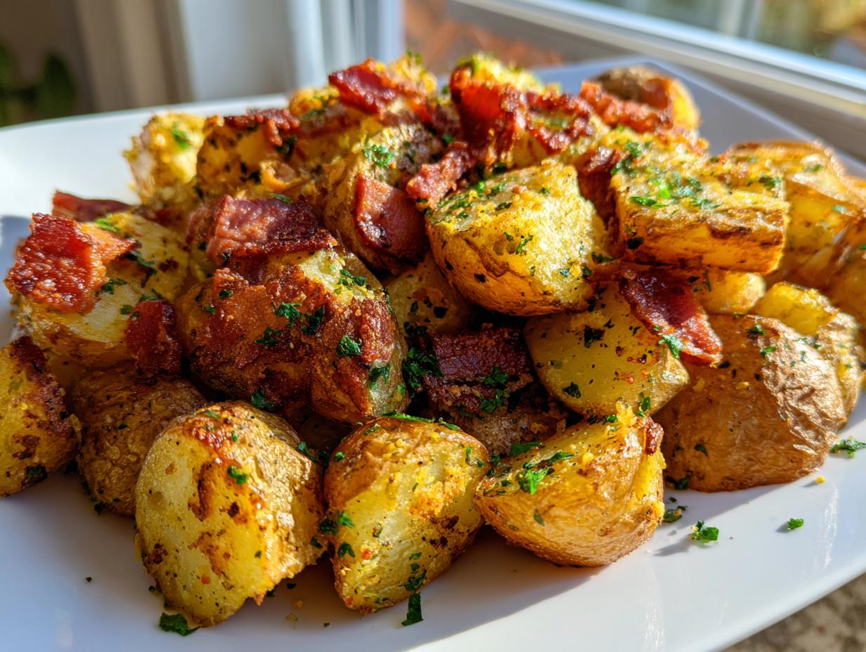 Amazing 3 Crispy Lemon Parsley Roasted Potatoes