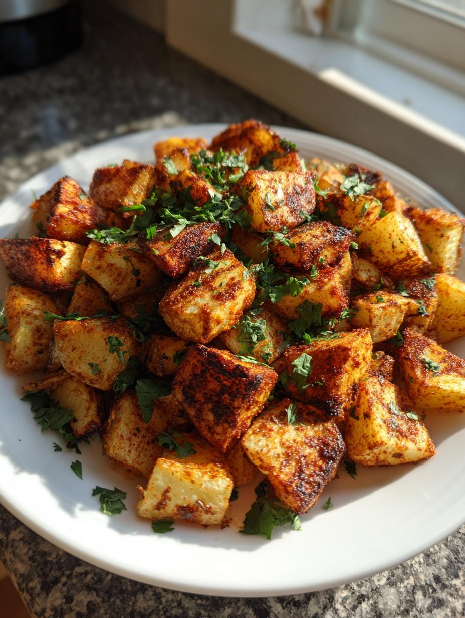 Amazing Crispy Paprika Potatoes with Olive Oil 1 5 Crispy Paprika Potatoes with Olive Oil - detail 2