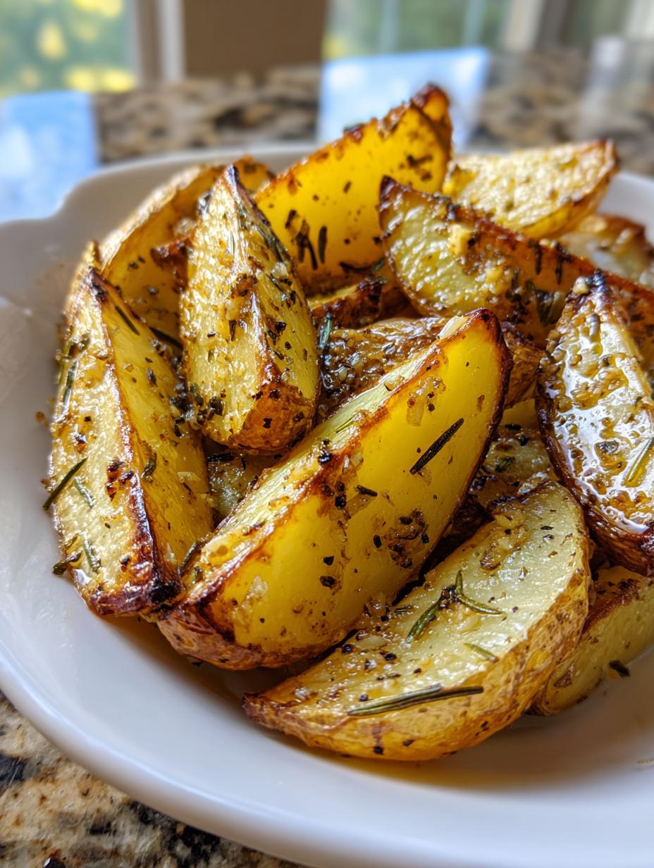 Crispy Rosemary Roasted Potatoes - detail 1