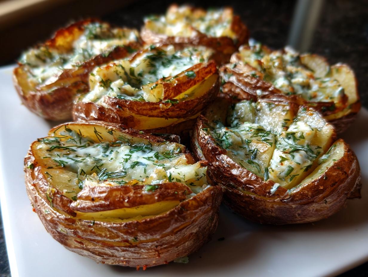 Amazing 1 Crispy Smashed Potato Salad Hack