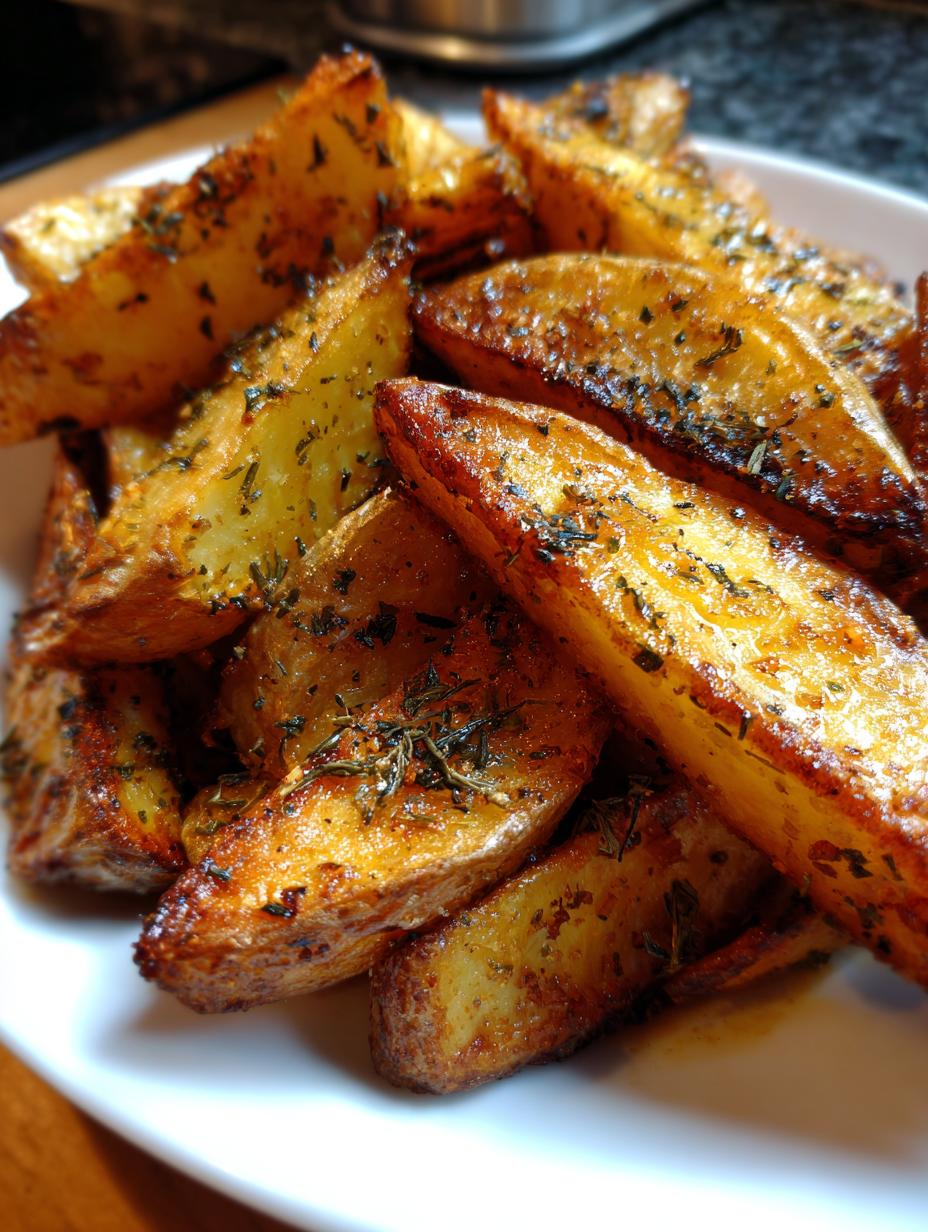 Crispy Smoky Roasted Potatoes - detail 2