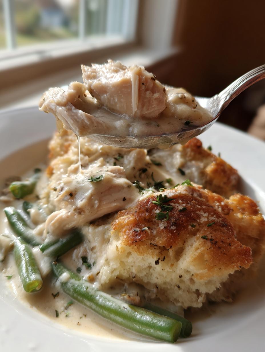 Crock Pot chicken and stuffing - detail 2