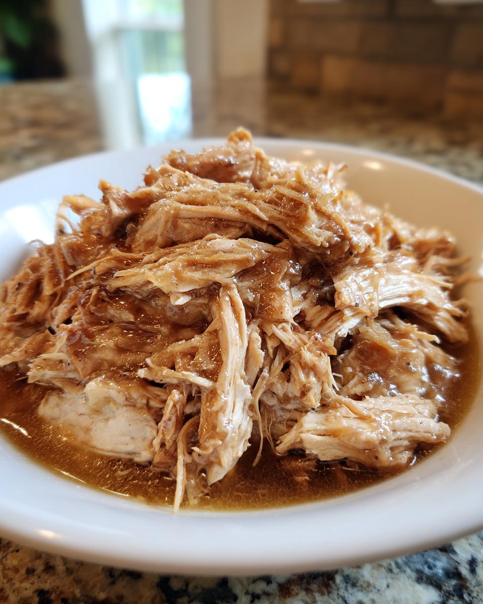 Amazing 3 Step Crockpot Chicken and Gravy 4 Crockpot Chicken and Gravy - detail 1