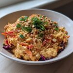 Crunchy Thai Chickpea Salad With Creamy Tahini Dressing