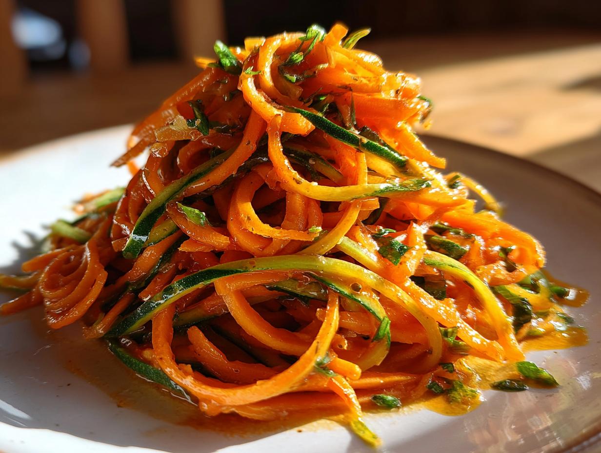 Amazing 15-Min Cucumber Carrot Salad with Sweet Vinaigrette
