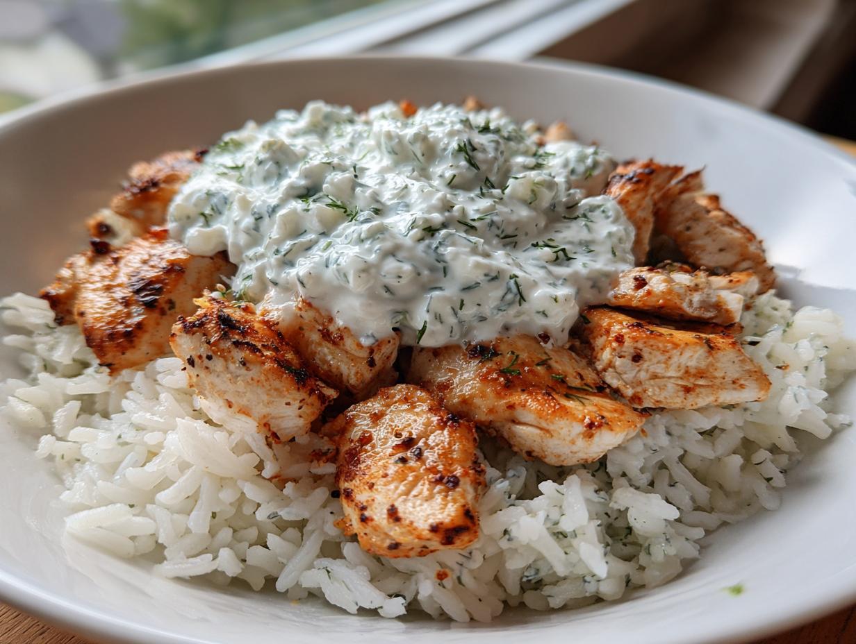 Amazing 1 Dump and Bake Chicken Tzatziki