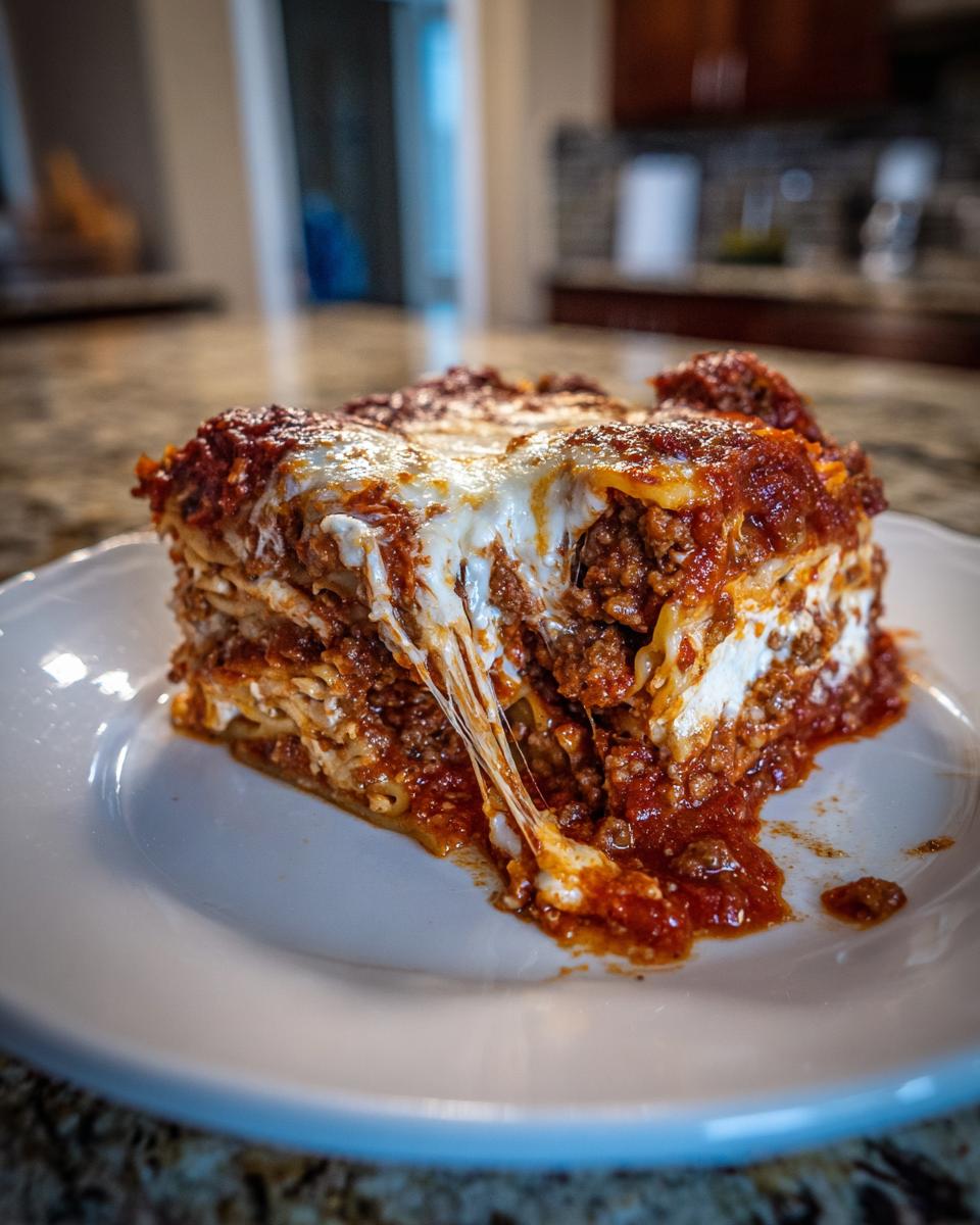 Easy Baked Ziti Casserole With Ground Beef - detail 1