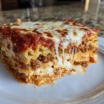 Easy Baked Ziti Casserole With Ground Beef