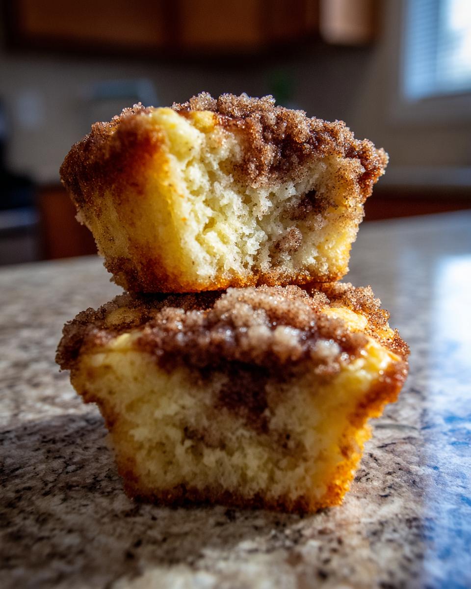 Easy Cinnamon Muffins With Buttery Streusel - detail 1