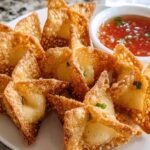 Easy Crab Rangoon With Crispy Wonton Wrappers