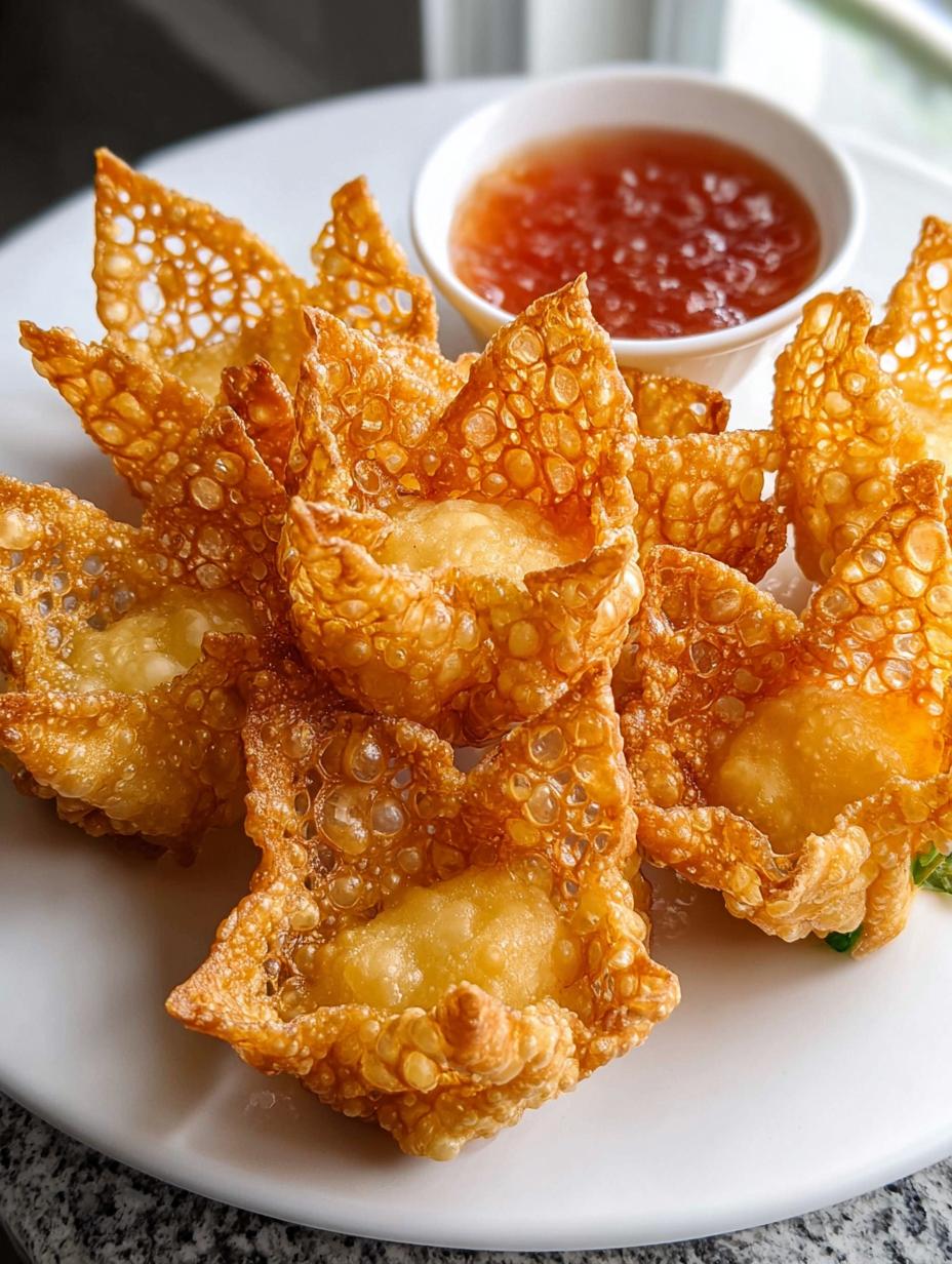 Amazing Easy Crab Rangoon With 24 Crispy Wrappers 5 Easy Crab Rangoon With Crispy Wonton Wrappers - detail 2