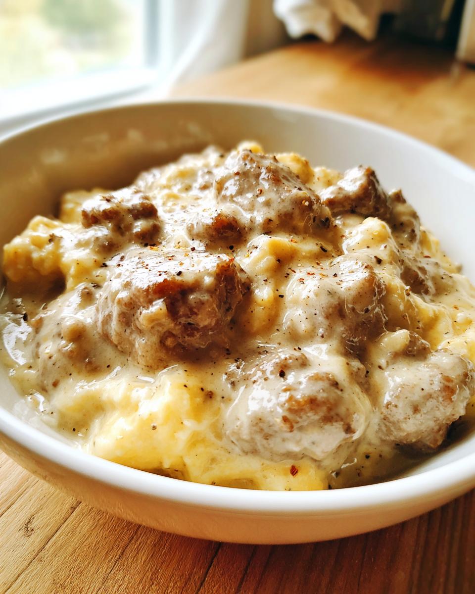 Easy Homemade Sausage Gravy Recipe - detail 1