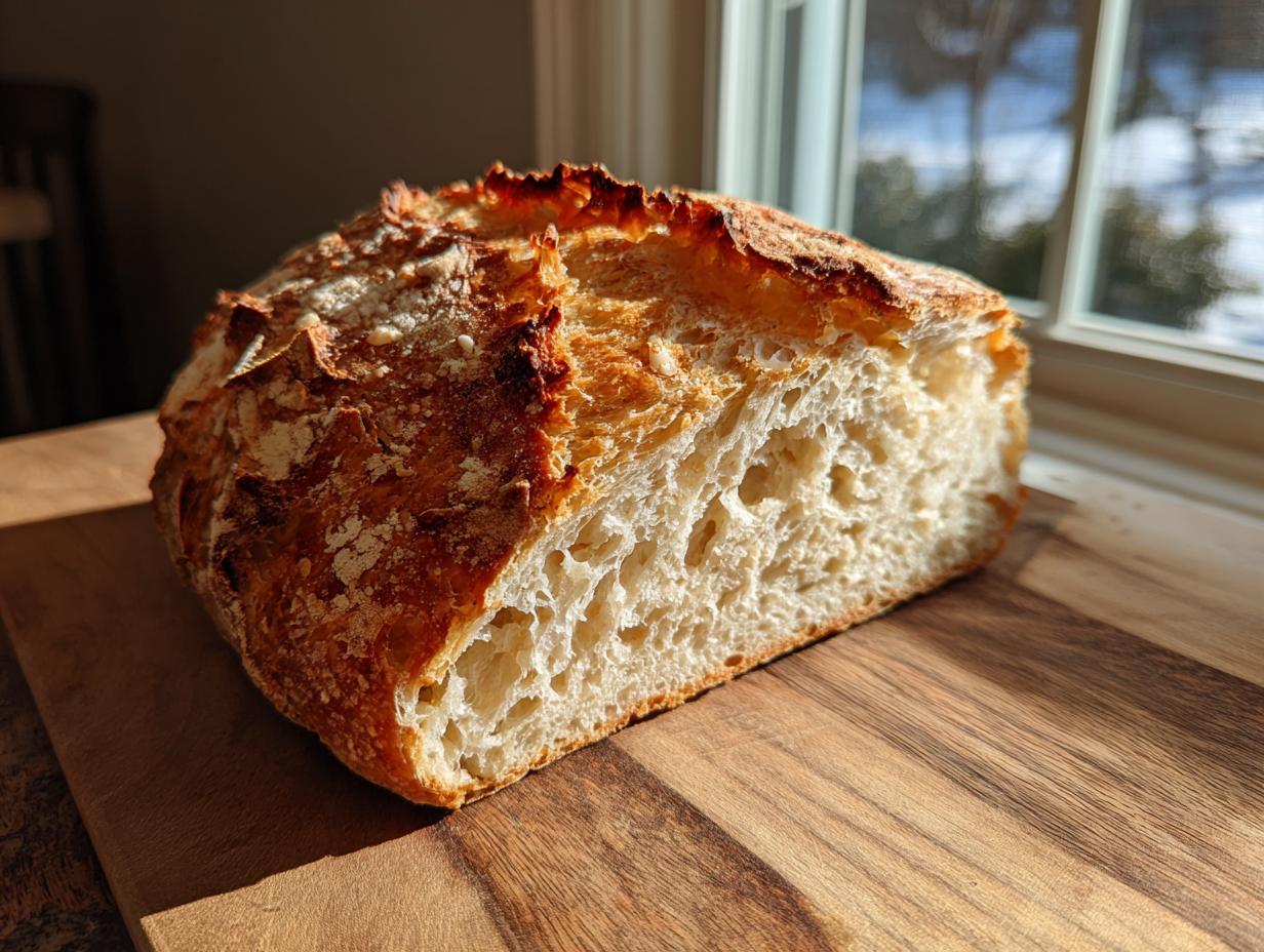 Amazing 1 Easy No-Knead Overnight Artisan Bread