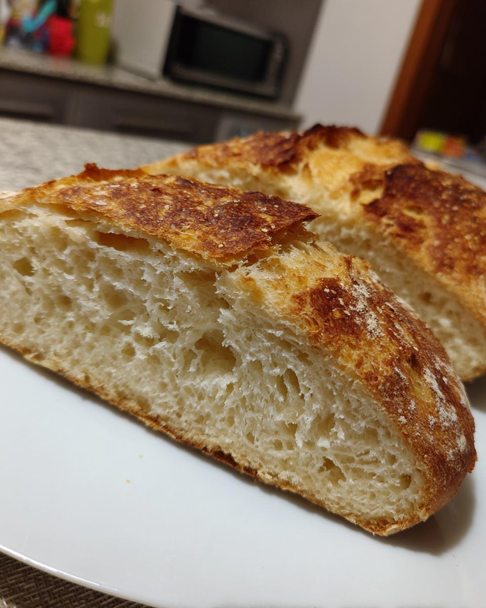 Amazing Easy No-Knead Peasant Bread in 1 Step 4 Easy No-Knead Peasant Bread - detail 1