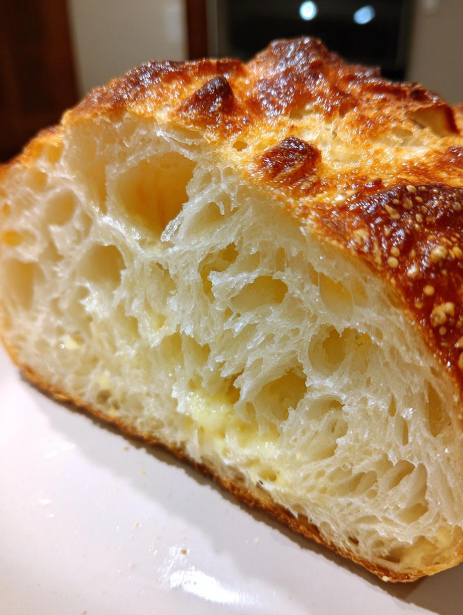 Amazing Easy No-Knead Peasant Bread in 1 Step 5 Easy No-Knead Peasant Bread - detail 2