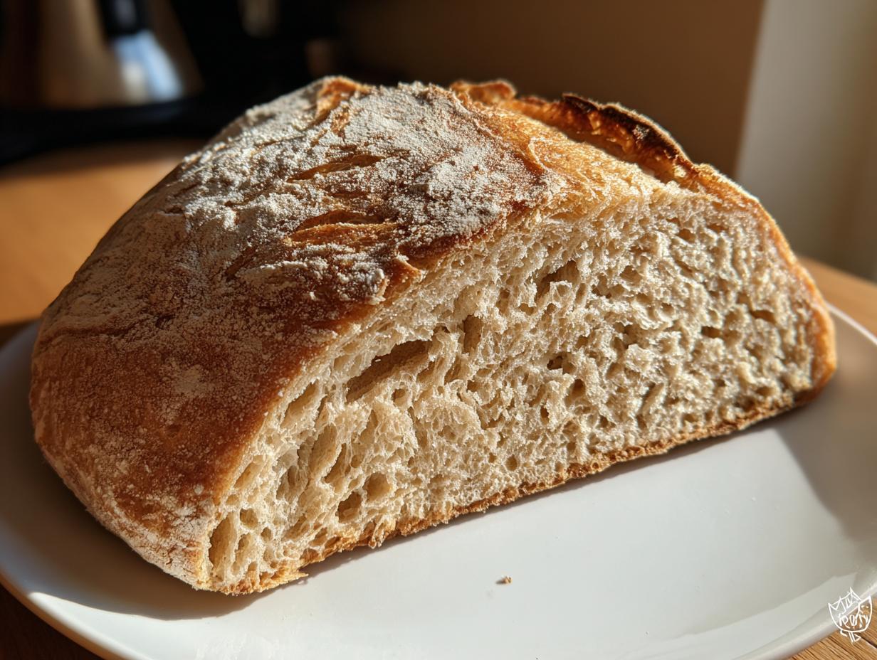 Amazing Easy No-Knead Peasant Bread in 1 Step