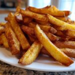 Easy Oven Baked Fries with Crispy Broil Method