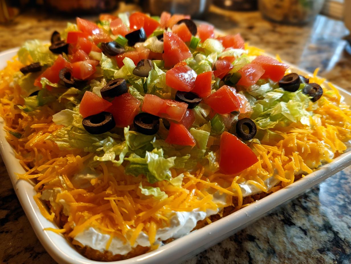 Amazing 10-Minute Easy Taco Dip