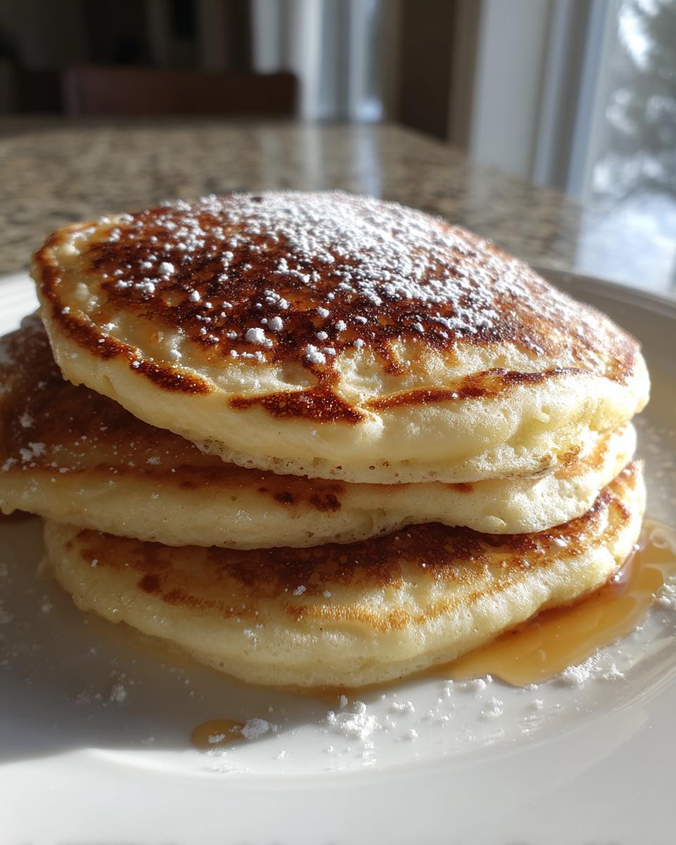 Fluffy Sourdough Pancakes Using Discard 8x High 4 Fluffy Sourdough Pancakes Using Discard - detail 1