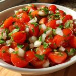Fresh Cherry Tomato Salsa