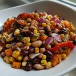 Fresh Cowboy Caviar with Chili Lime Dressing