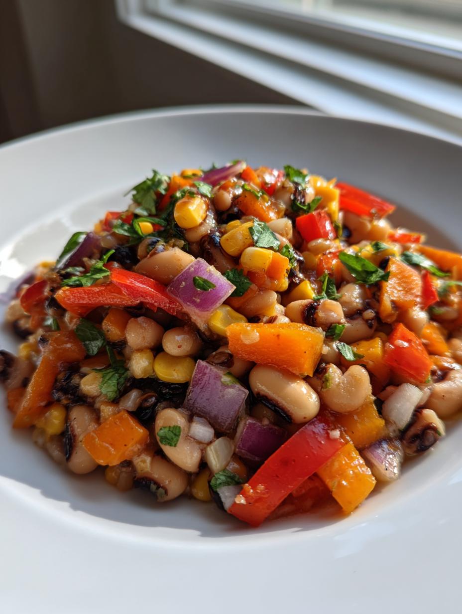 Fresh Cowboy Caviar with Chili Lime Dressing - detail 2