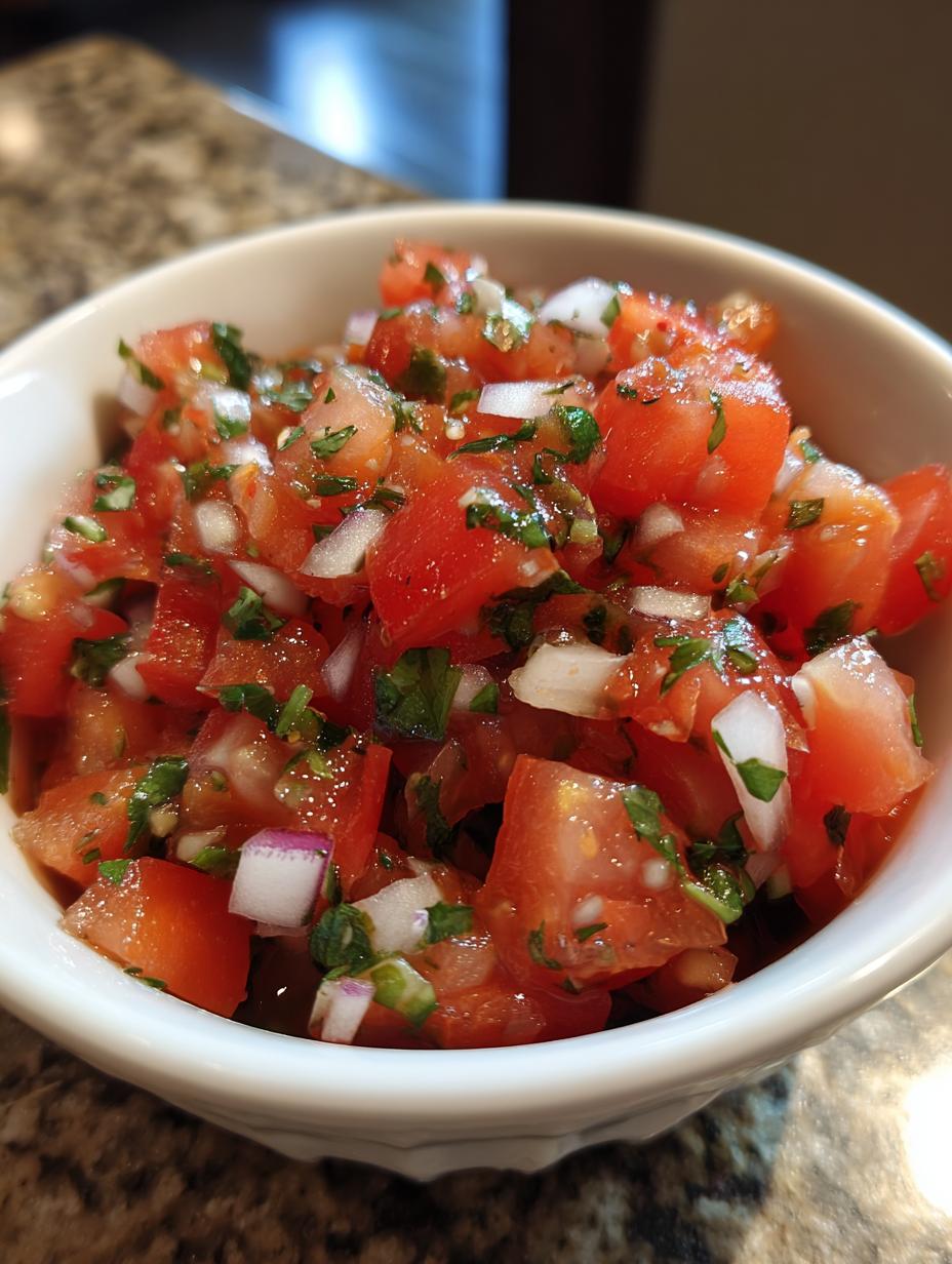 Amazing 15-Minute Fresh Pico de Gallo With Tomatoes and Lime 5 Fresh Pico de Gallo With Tomatoes and Lime - detail 2