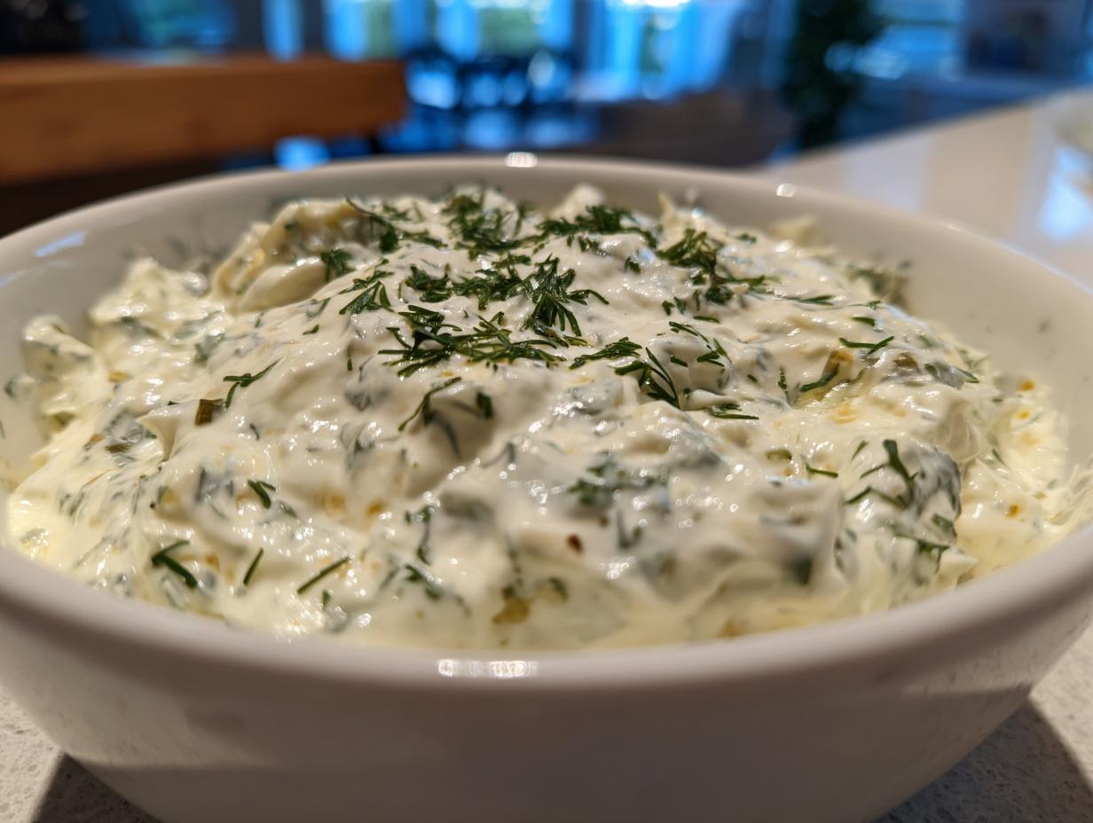 Amazing 10-Minute Garden Fresh Herb Yogurt Dip