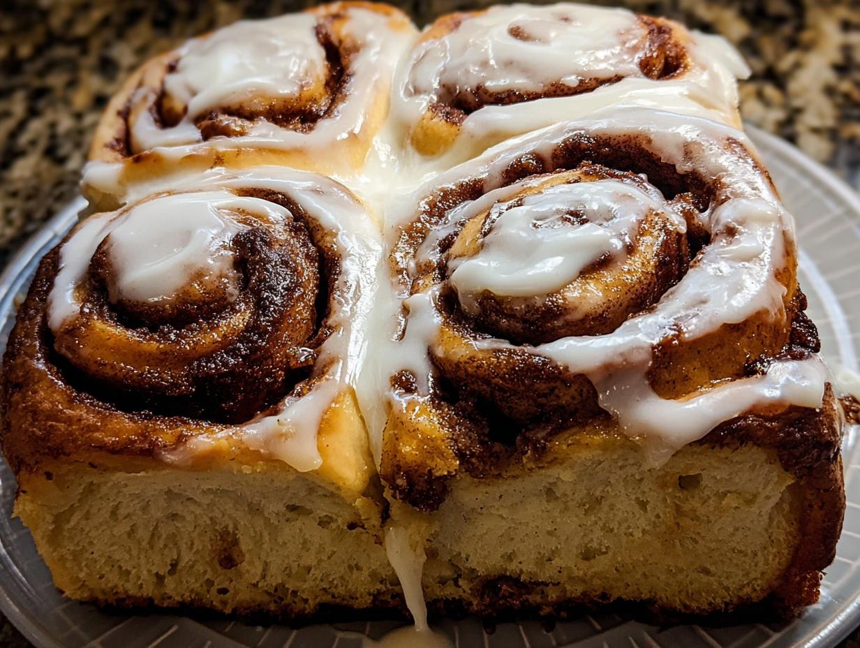Shocking 1500-Calorie Giant Cinnamon Rolls Soft and Extra Fluffy