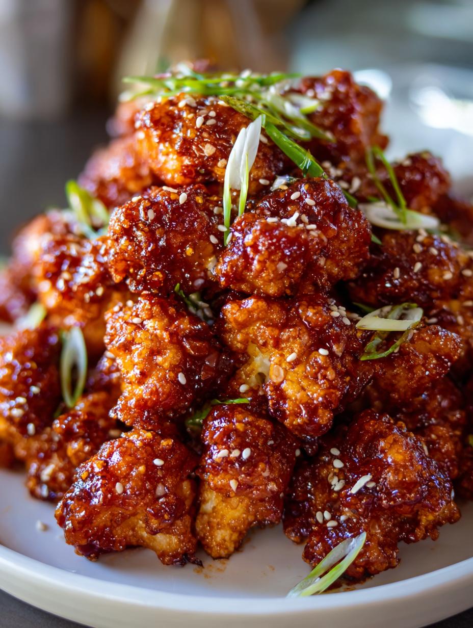 Gochujang Cauliflower Wings - detail 2