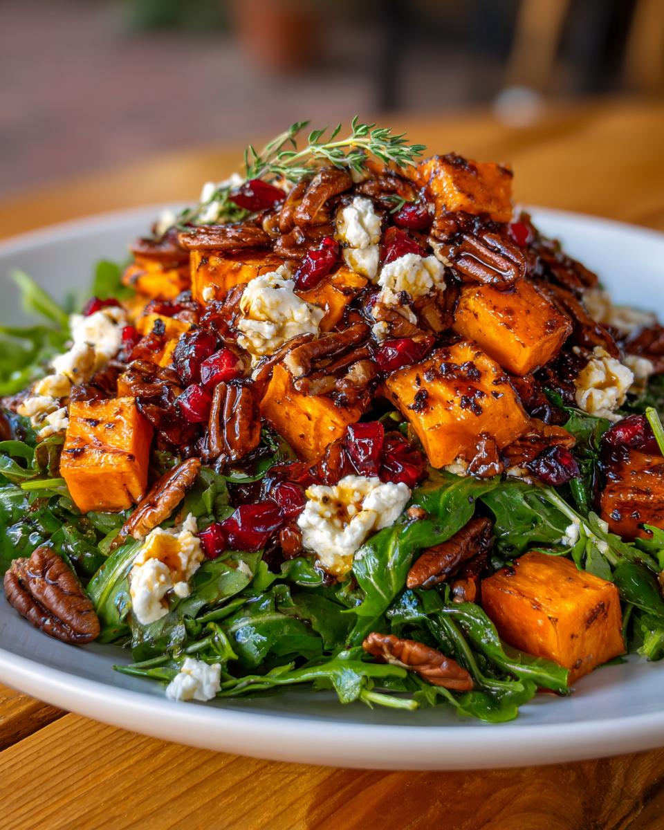 Harvest Salad with Lemon Thyme Dressing - detail 1