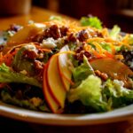 Harvest Salad with Warm Maple Dressing