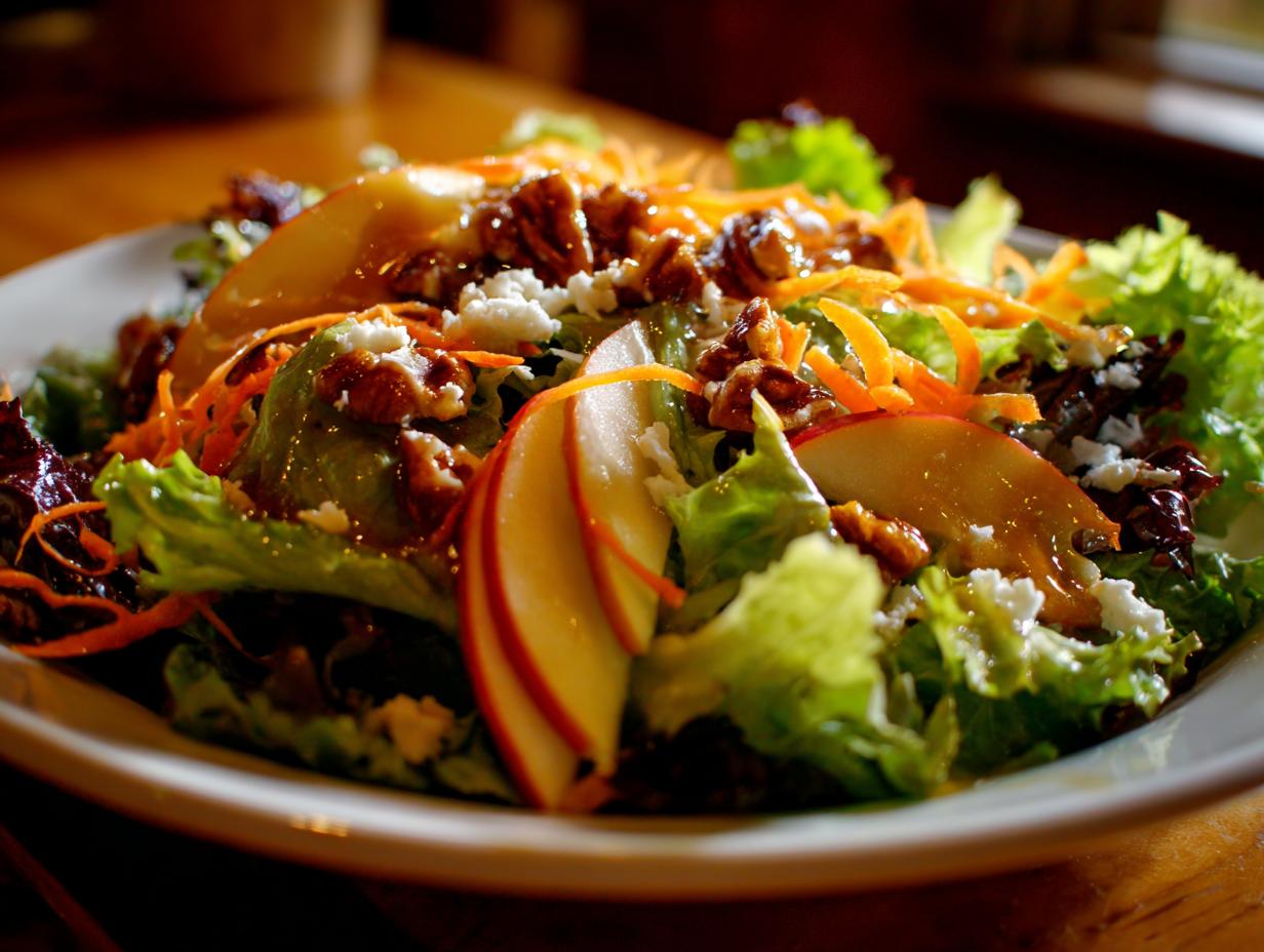 5 Great Harvest Salad with Warm Maple Dressing Wins
