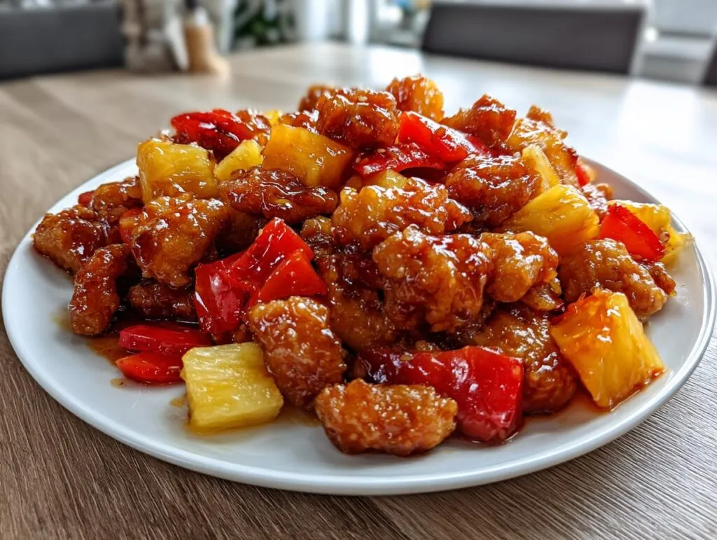 Hawaiian Chicken Sheet Pan With Pineapple and Peppers
