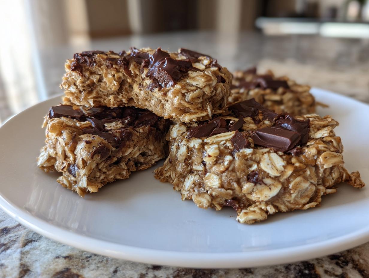 Healthy Cookies No Sugar No Flour with Oats and Banana