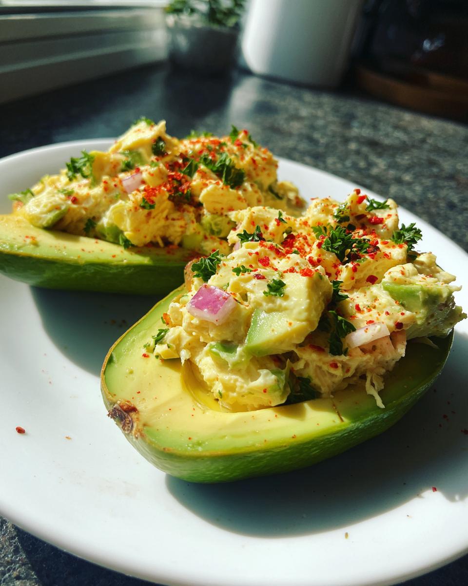 Healthy chicken salad - detail 1