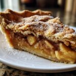 Homemade Apple Pie With Cinnamon and Nutmeg