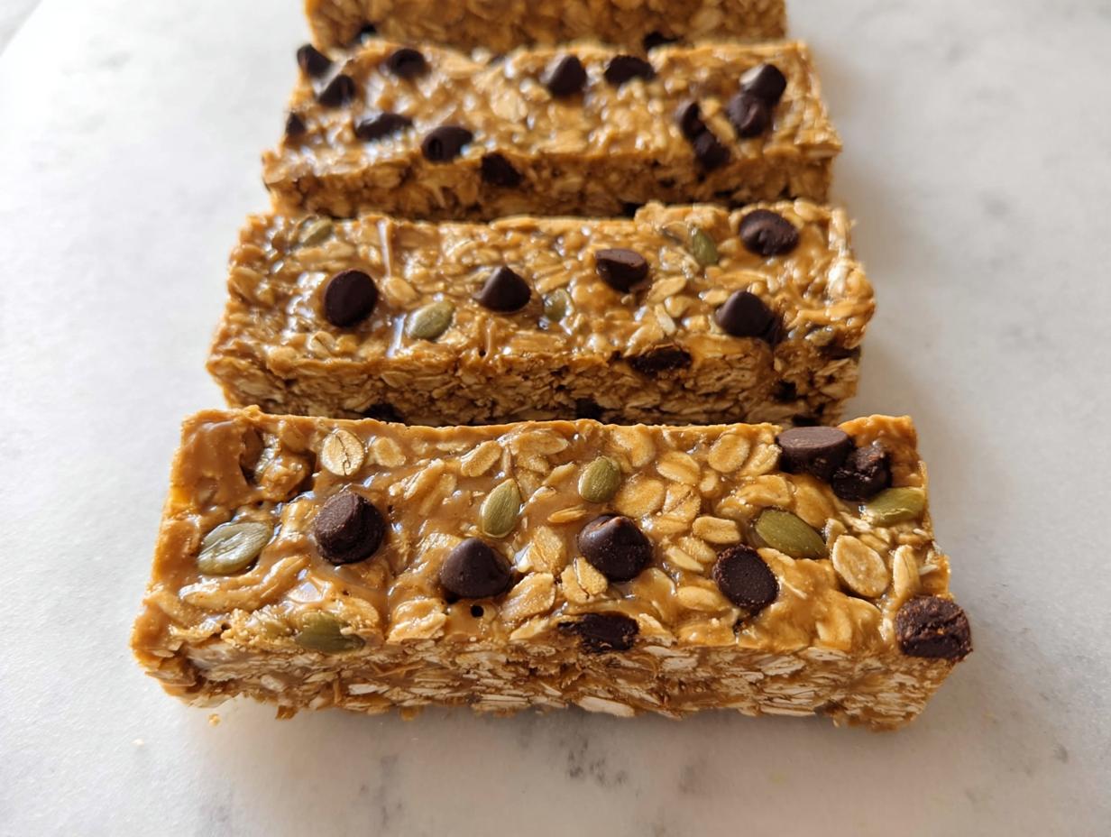 Chewy 9-Minute Homemade Granola Bars