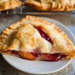 Homemade Plum Turnovers With Flaky Crust