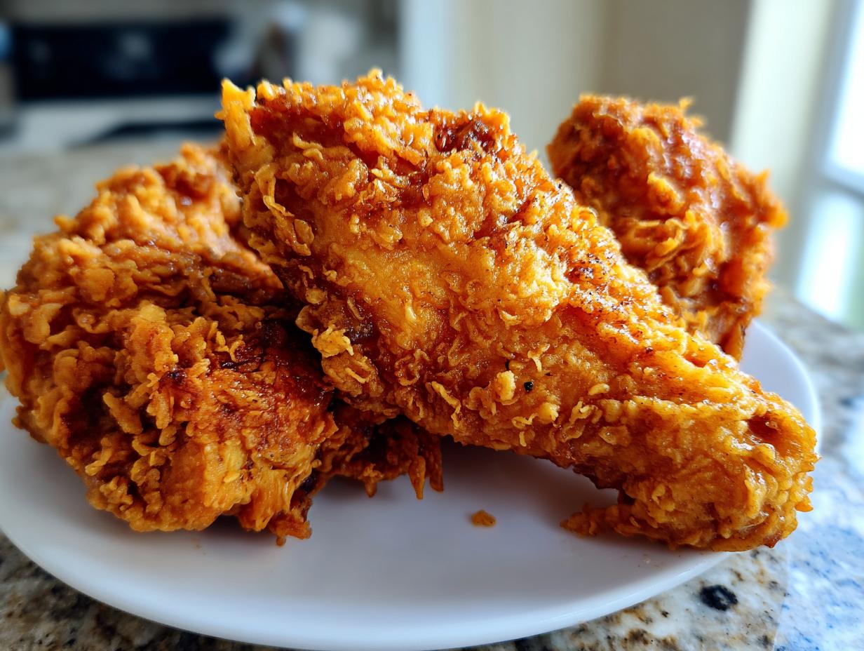 Irresistible 4-Step Honey Butter Fried Chicken Crispy and Juicy
