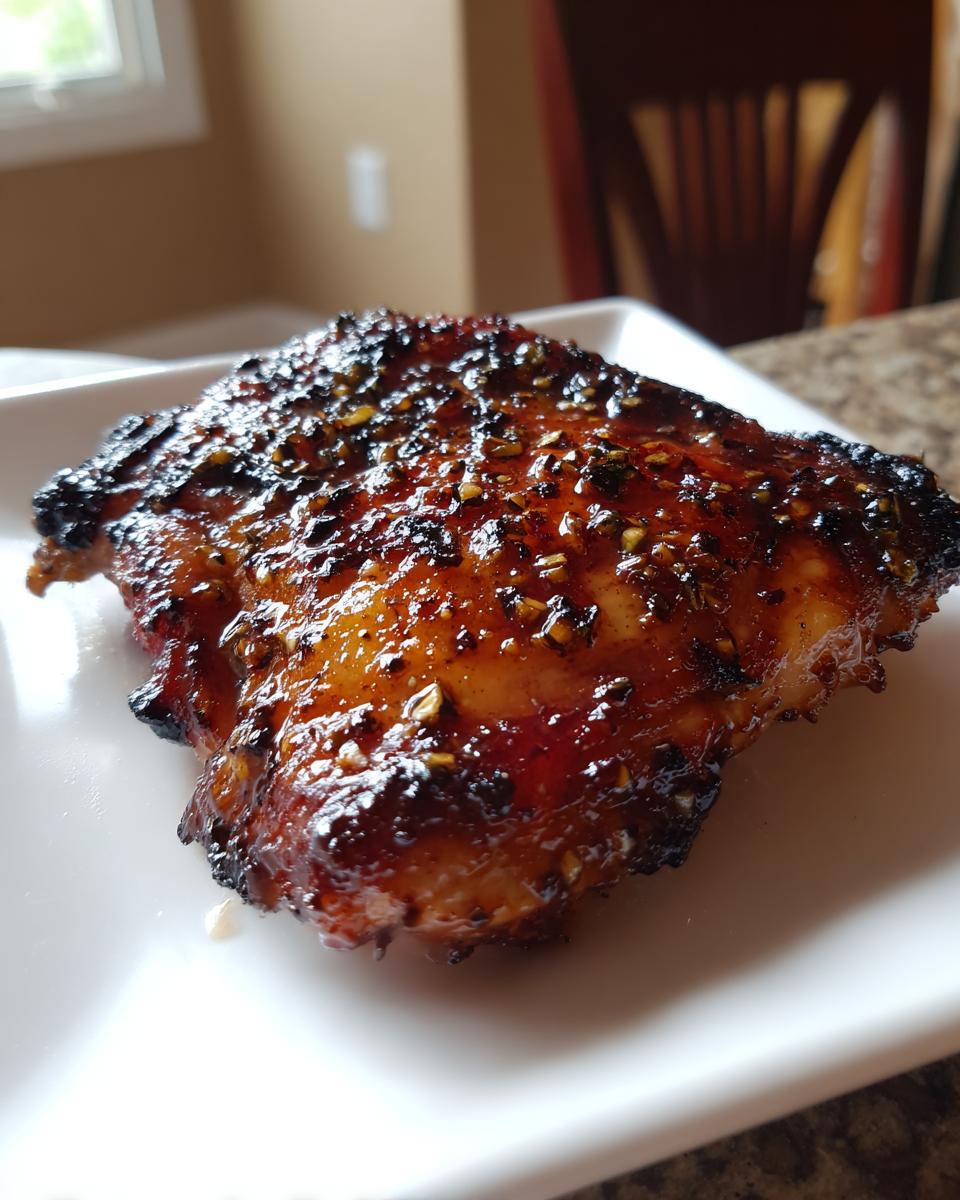 Honey Garlic Chicken Thighs - detail 1