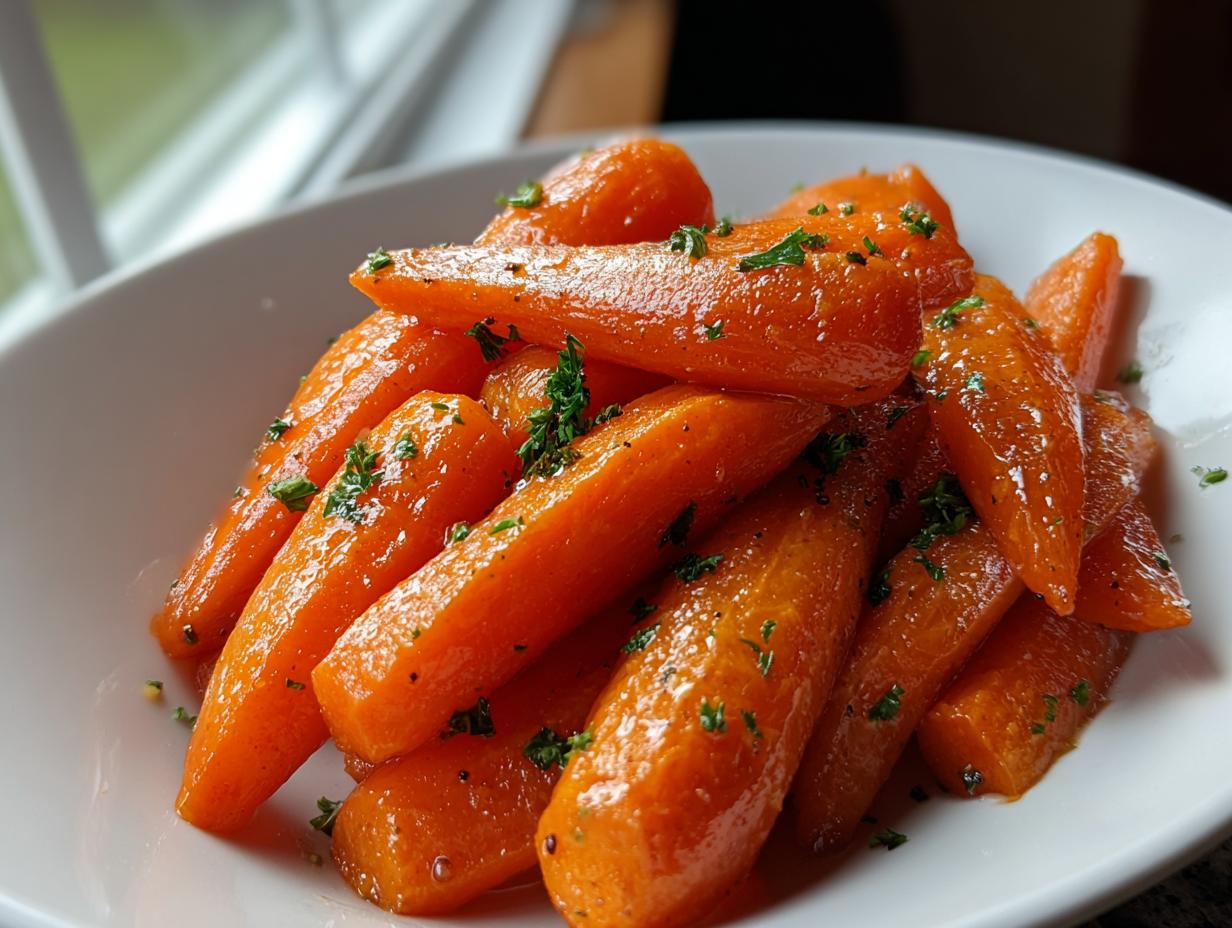 Stunning 10-Minute Honey Glazed Roasted Carrots